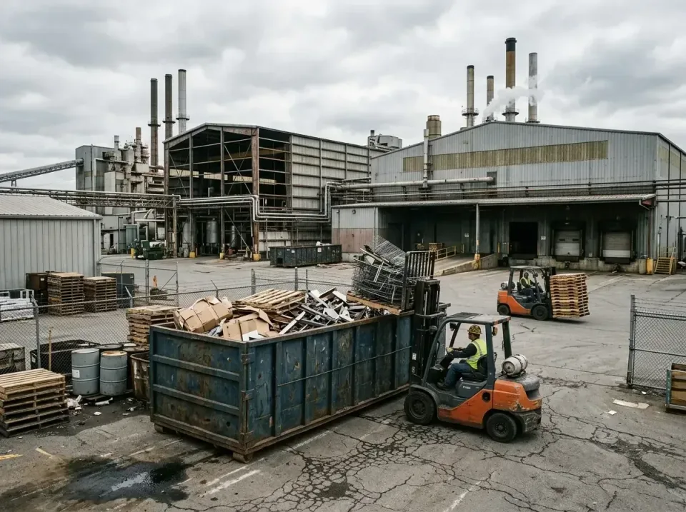 industrial-factory-scrap-conta-003 — frequently asked questions, Cheap Roll-off Dumpster Rentals in Bellevue, OH